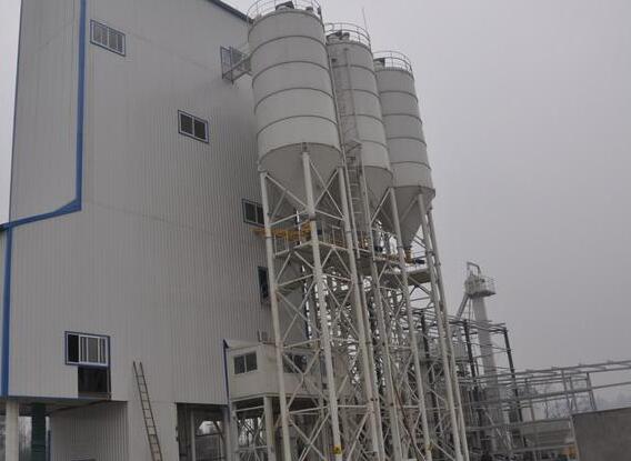 预拌干混砂浆生产线