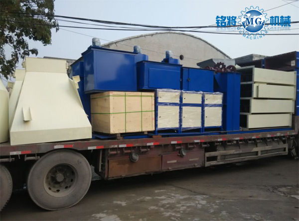 广东云浮瓷砖胶生产线发货现场