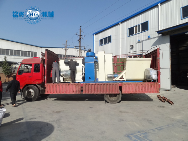 湖北郴州干粉砂浆设备发货