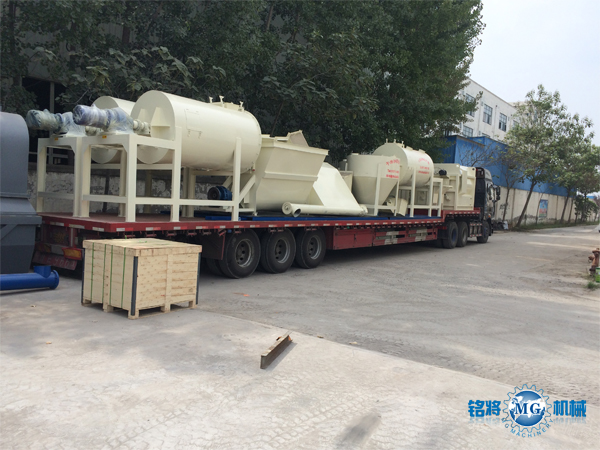 宣城的邵经理，您采购的全自动腻子粉生产线已发出，请查收