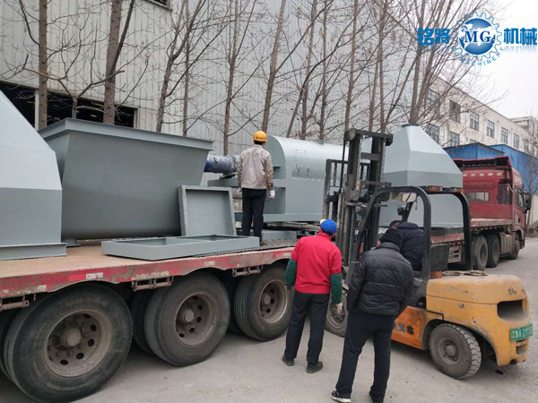 息烽年产量20万吨石膏砂浆设备发货