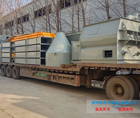 洛阳全自动干粉砂浆搅拌机发货场景