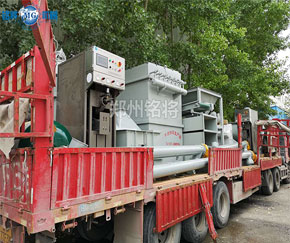 新郑轻质抹灰石膏砂浆生产线发货