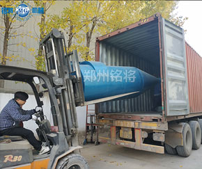 塞内加尔每小时10吨烘干生产线发货