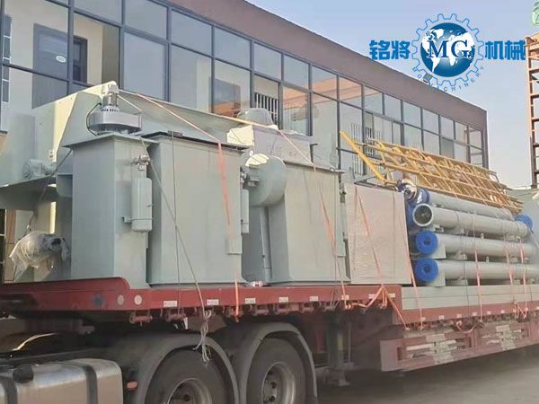 陕西西安定制犁刀混合机成套设备发货